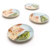 Lagoon Bird Side Plate Set of 4 Blue