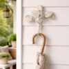 Wall Hook Daisy Clear